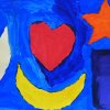 heart star diamond